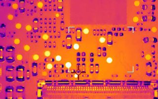Analisi termica di schede elettroniche.​